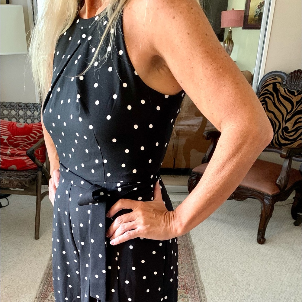 Banana Republic Polka Dotted Jumpsuit - Picture 2 of 8